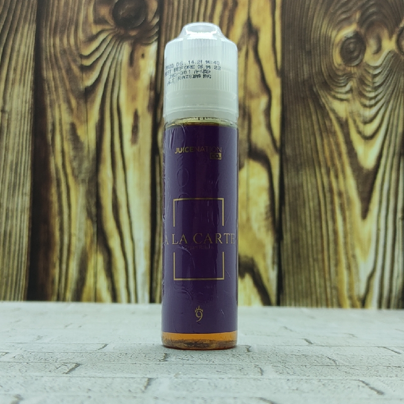 Ala Carte Cream Raisins 60ml By Juicenation Co Vapor Kendal